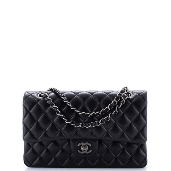 Chanel Medium Classic Double Flap Bag Quilted Lambskin - Picture 1 of 6